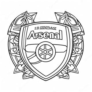 Arsenal Kleurplaten