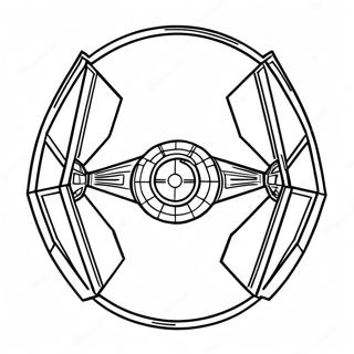 Tie Fighter Kleurplaat 43632-36303