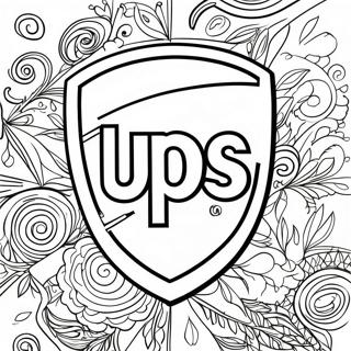 Ups Logo Kleurplaat 44352-36879