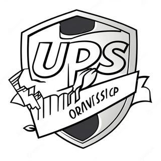 Ups Logo Kleurplaat 44352-36880