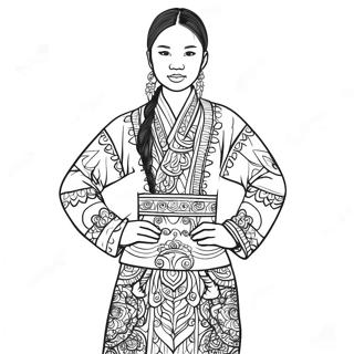 Hmong Kleurplaten