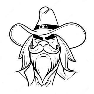 Yosemite Sam Kleurplaat 44712-37164