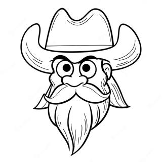 Yosemite Sam Met Cowboyhoed Kleurplaat 44713-37169