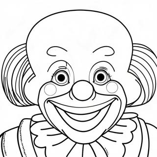 Kleurige Het Clown Kleurplaat 45023-37417