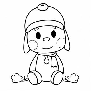 Pocoyo Kleurplaten