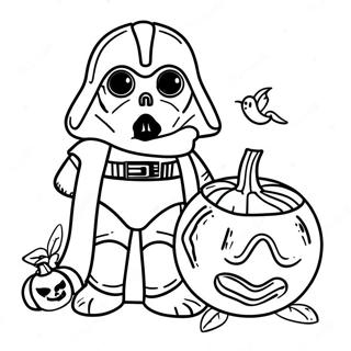 Star Wars Halloween Kleurplaat 45823-38179