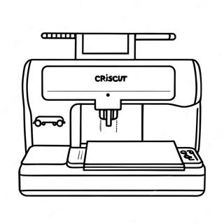 Kleurplaat Van Cricut Machine In Actie 45884-38239