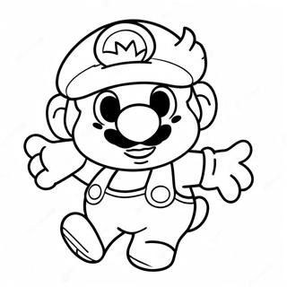 Mario Odyssey Kleurplaten