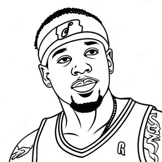 Allen Iverson Kleurplaat 45983-38301