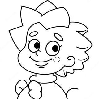 Maggie Simpson Kleurplaat 46083-38404