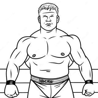 Brock Lesnar Kleurplaat 46163-38472