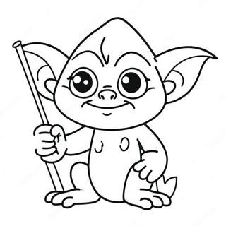 Goblin Kleurplaat 46233-38495