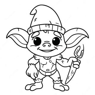 Goblin Kleurplaat 46233-38496