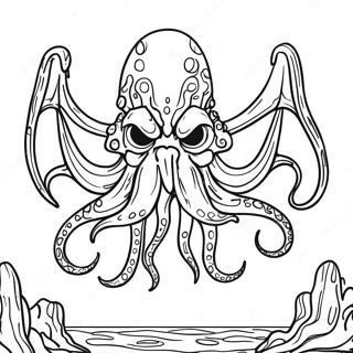 Cthulhu Mythos Kleurplaat 46303-38563