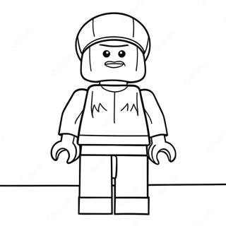 Lego Minifiguur Kleurplaat 46323-38570