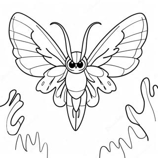 Mothman Kleurplaat 46883-39018