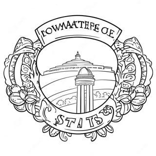 Iowa State Logo Kleurplaat 47774-39722