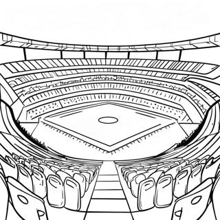 Spannend Voetbalstadion Onder De Lichten Kleurplaat 48065-39975