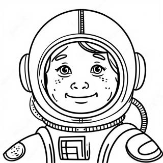 Wanneer Ik Groot Ben Astronaut Kleurplaat 48325-40162