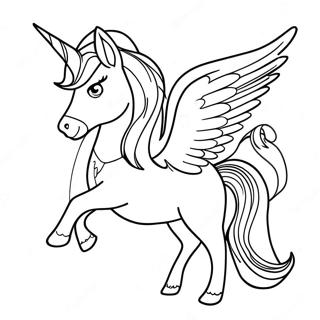 Pegacorn Kleurplaten