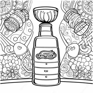 Stanley Cup Kleurplaat 4841-3890