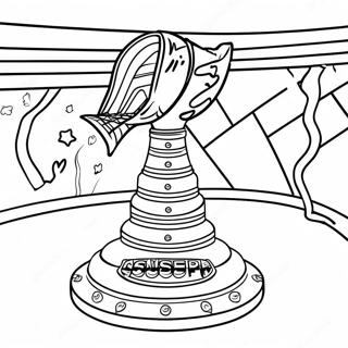 Spannende Stanley Cup Wedstrijd Kleurplaat 4842-3895