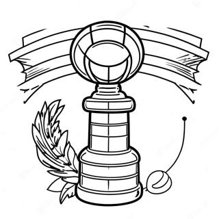 Spannende Stanley Cup Wedstrijd Kleurplaat 4842-3896