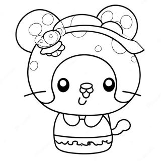 Sanrio Anime Kleurplaat 48954-40663