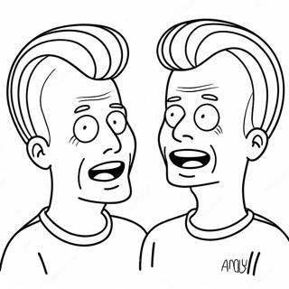 Beavis En Butthead Kleurplaat 48994-40692