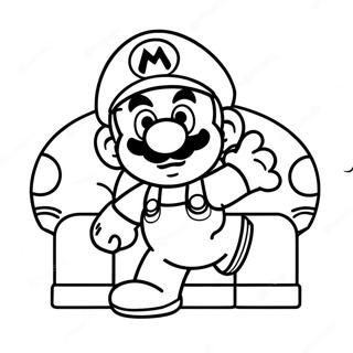 Mario Among Us Kleurplaat 49104-40778