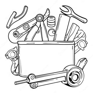 Mechanische Gereedschappen Kleurplaat 49184-40846