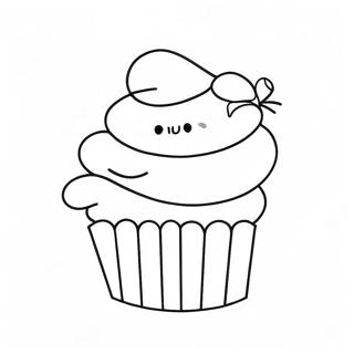 Heerlijke Cupcake Kleurplaat 49195-40861