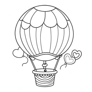 Ballon Kleurplaat 491-390