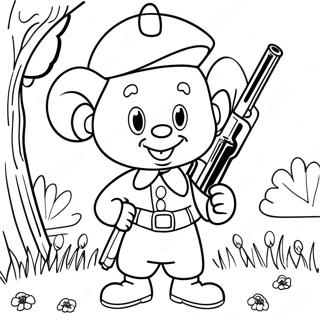 Elmer Fudd Kleurplaat 49304-40938