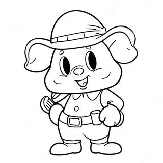 Elmer Fudd Kleurplaat 49304-40940