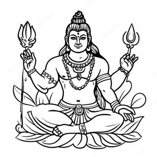 Shiva Kleurplaat 49374-41211