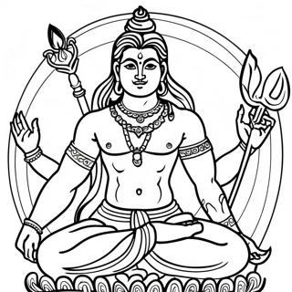 Shiva Kleurplaat 49374-41212