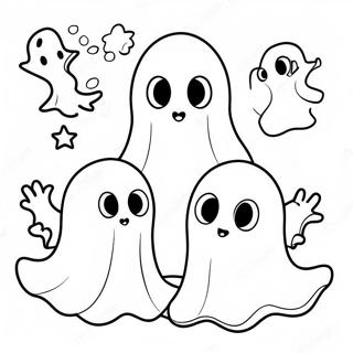 Schattige Spoken Kleurplaat 49525-41320