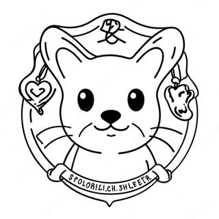 Kleurplaat Van Het Dierenasiel Logo 49754-41500