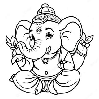 Ganesha Kleurplaten