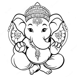 Ganesha Kleurplaat 49814-41547