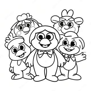 Muppet Babies Kleurplaten