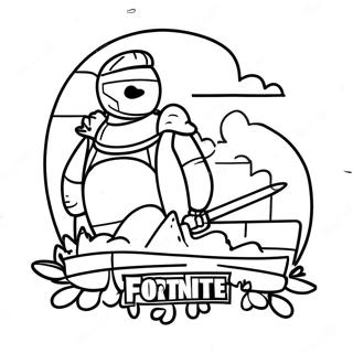 Fortnite Hoofdstuk 2 Seizoen 2 Logo Kleurplaat 49954-41663