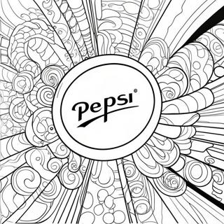 Pepsi Logo Kleurplaat 50254-41914