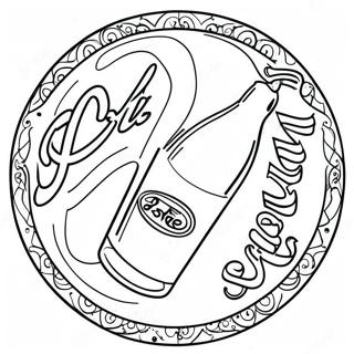 Pepsi Logo Kleurplaat 50254-41916