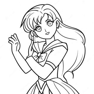 Sailor Venus In Actie Kleurplaat 50265-41905