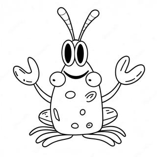 Mr Krabs Kleurplaten