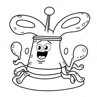 Mr Krabs Kleurplaat 50374-42002