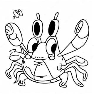 Mr Krabs Kleurplaat 50374-42003