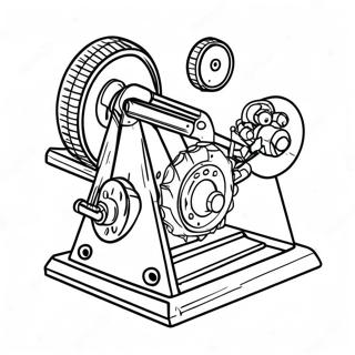 Eenvoudige Machines Kleurplaat 50454-42044